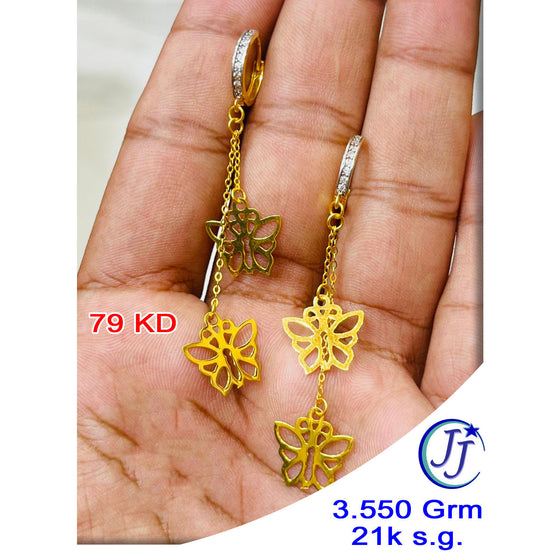 Gold Earring 21k